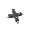 Eztube 4-Way Black Cross Connector  Quick-Release 200-312 BK-QR 200-312 BK-QR